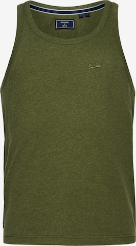 Superdry Majica | zelena barva: sprednja stran