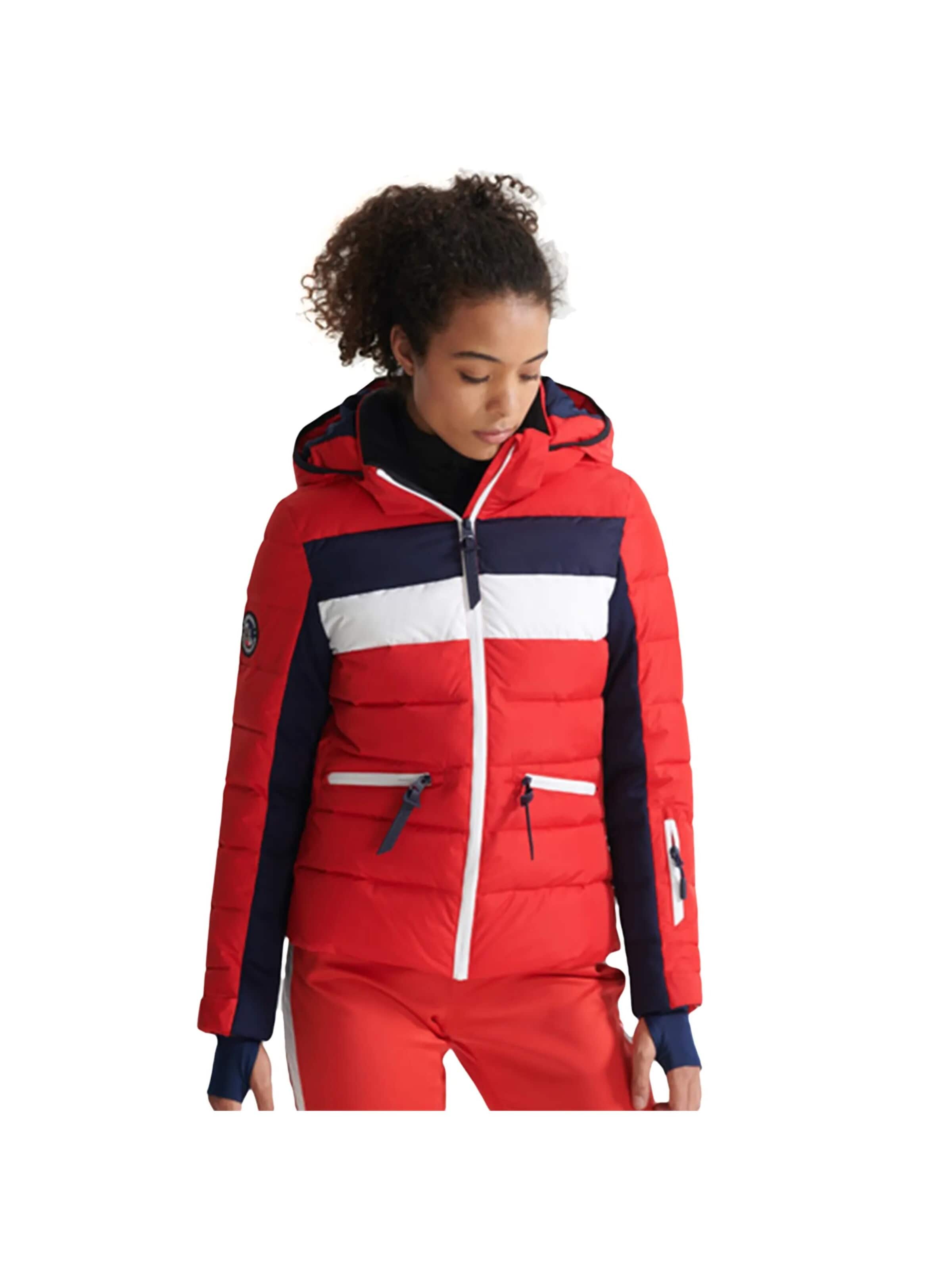 Giacca invernale 'Alpine revive' di Superdry & Co in rosso: frontale