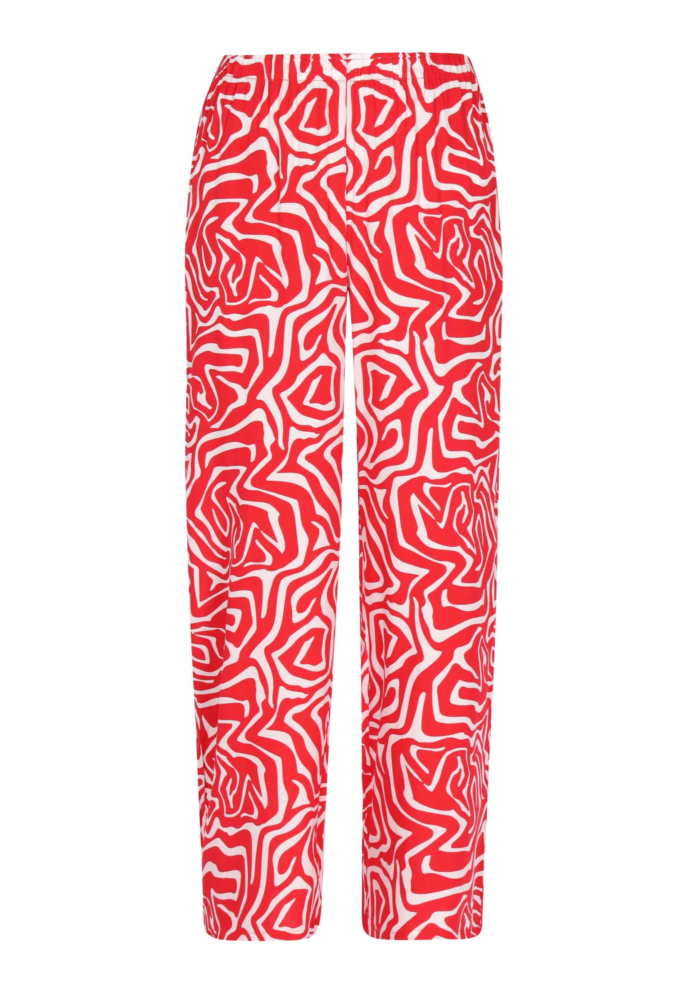 myMo ROCKS Laiad sääred Püksid, värv punane: eest vaates