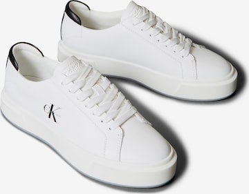 Calvin Klein Jeans Platform trainers in White: front