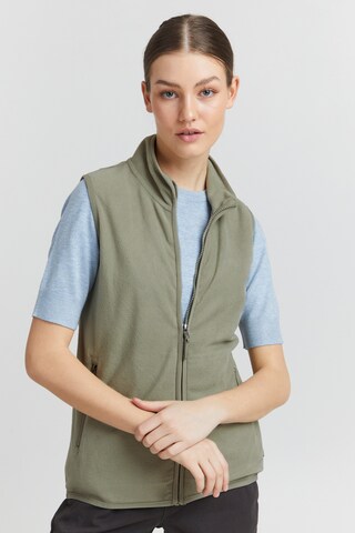 Oxmo Vest 'Ragnara' in Green: front