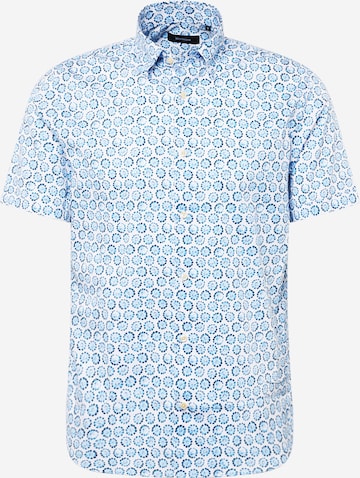 Matinique Regular fit Overhemd 'Trostol' in Blauw: voorkant