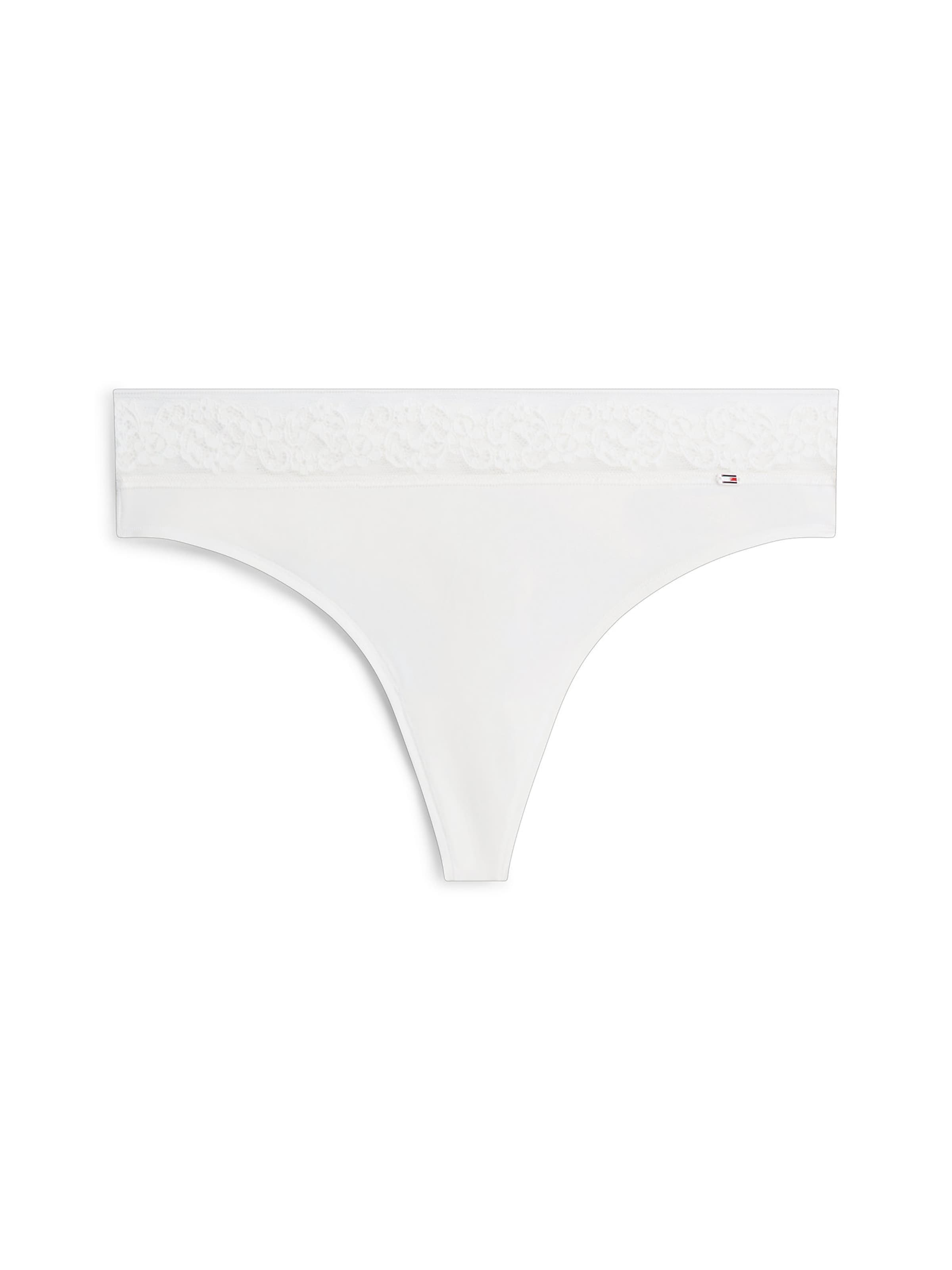 String TOMMY HILFIGER en blanc : devant