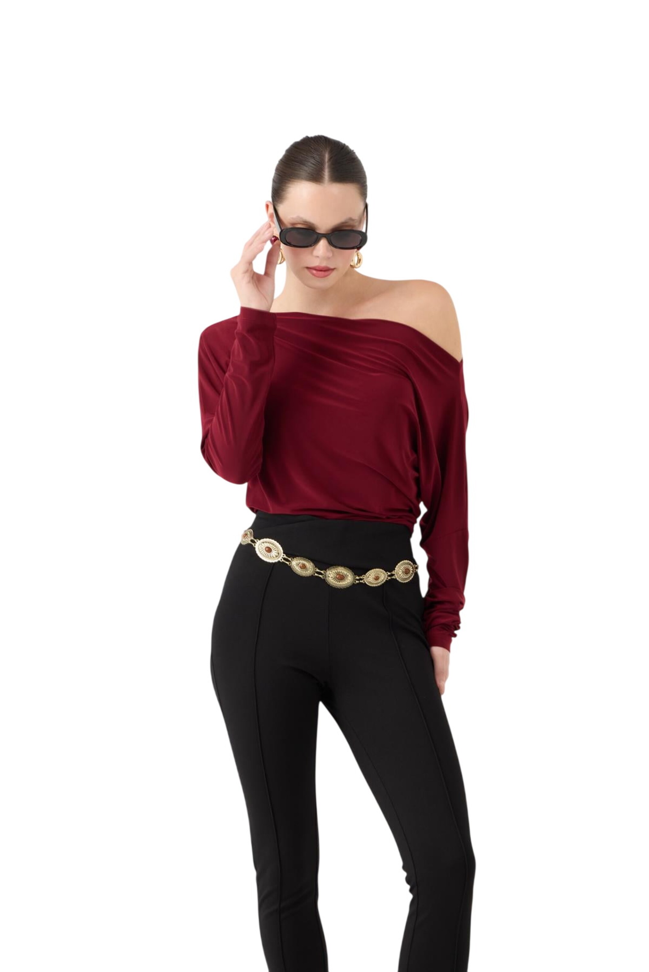 HOLLY LOLLY Blouse in Red