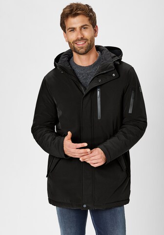 REDPOINT Between-Seasons Parka in Black: front