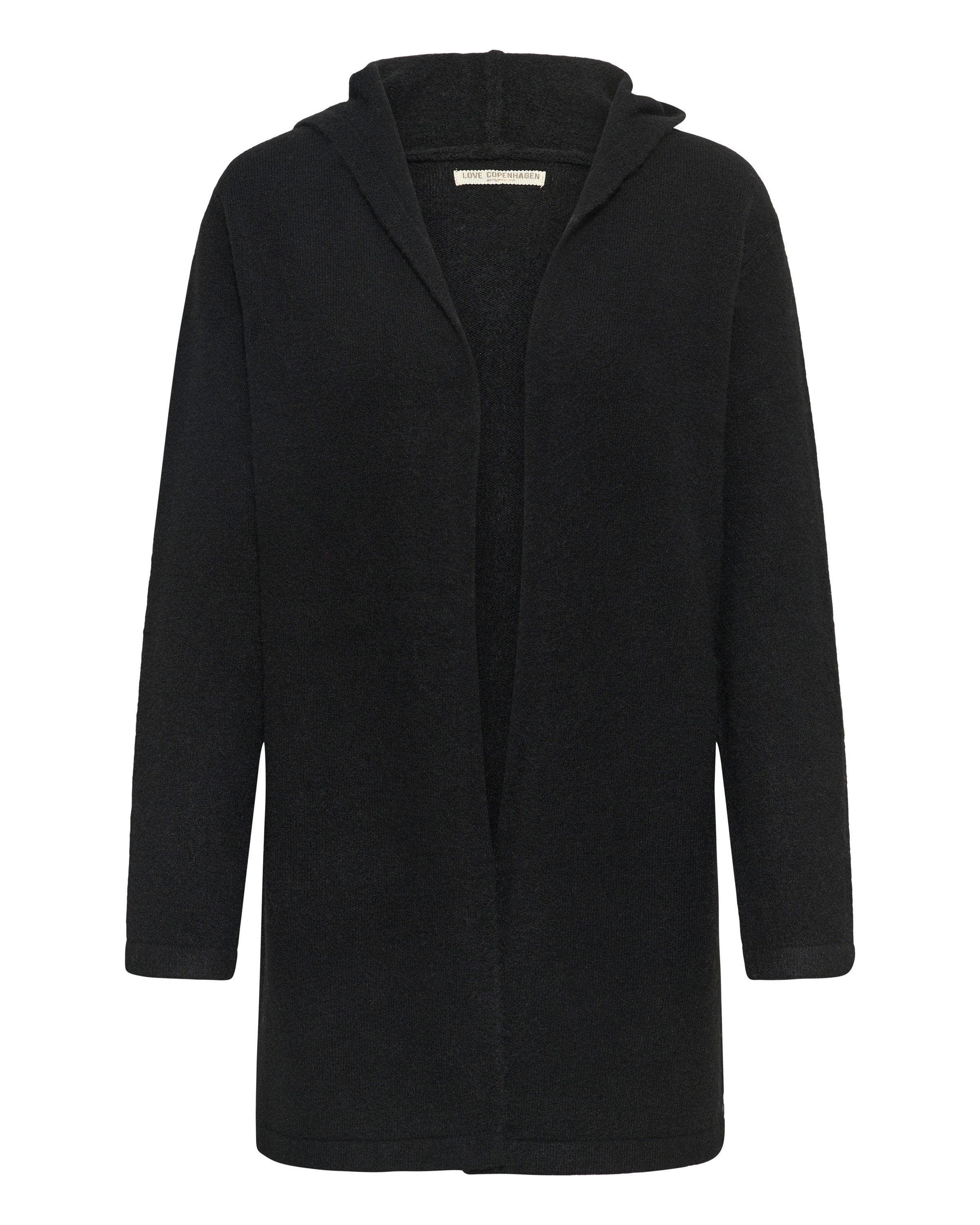 Love Copenhagen Strickjacke 'Erami' in Schwarz: Vorderseite