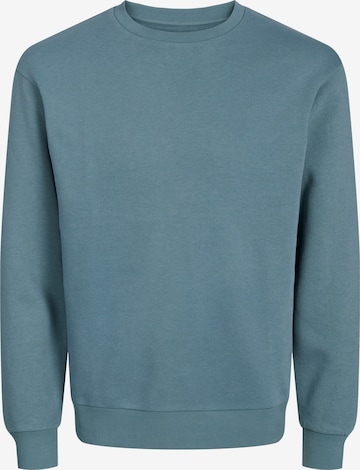 Jack & Jones Plus Sweatshirt 'JJEBRADLEY' in Blau: Vorderseite