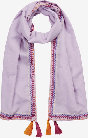 CODELLO Scarf in Purple: front