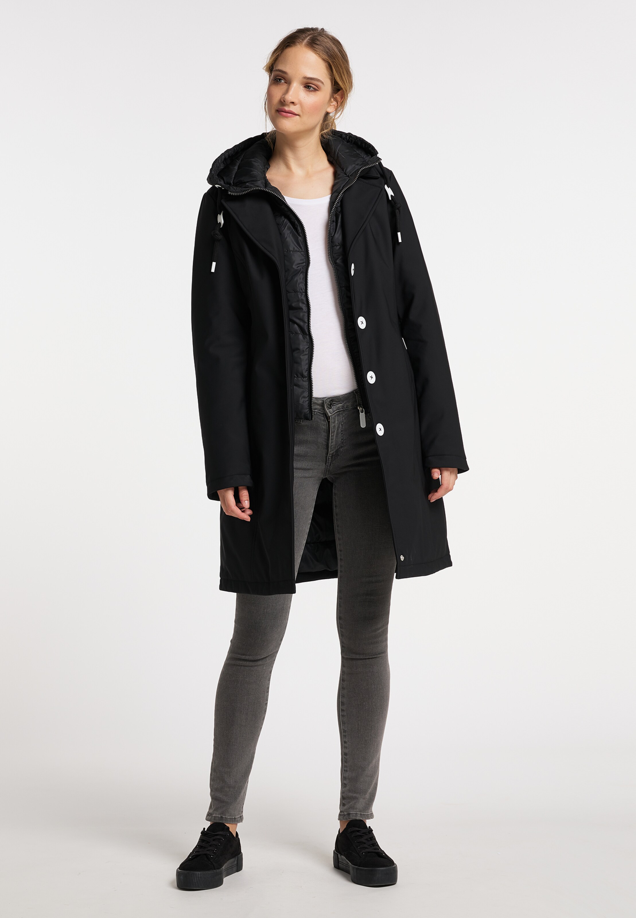 Frauen Mäntel ICEBOUND Wintermantel in Schwarz - OO37801 Frauen Mäntel ICEBOUND Wintermantel in Schwarz - OO37801