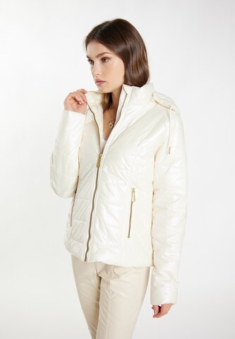 faina Between-season jacket 'Caneva' in White: front