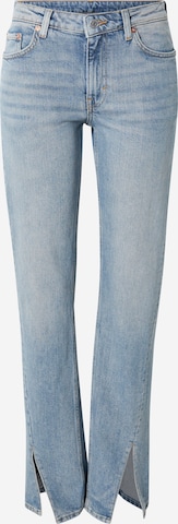 WEEKDAY Loosefit Jeans in Blauw: voorkant