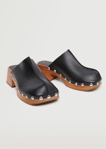 MANGO Clogs 'Zue' in Black