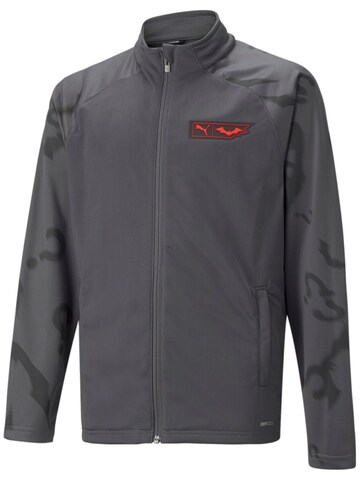 PUMA - Chaqueta deportiva 'Puma X Batman' en gris: frente
