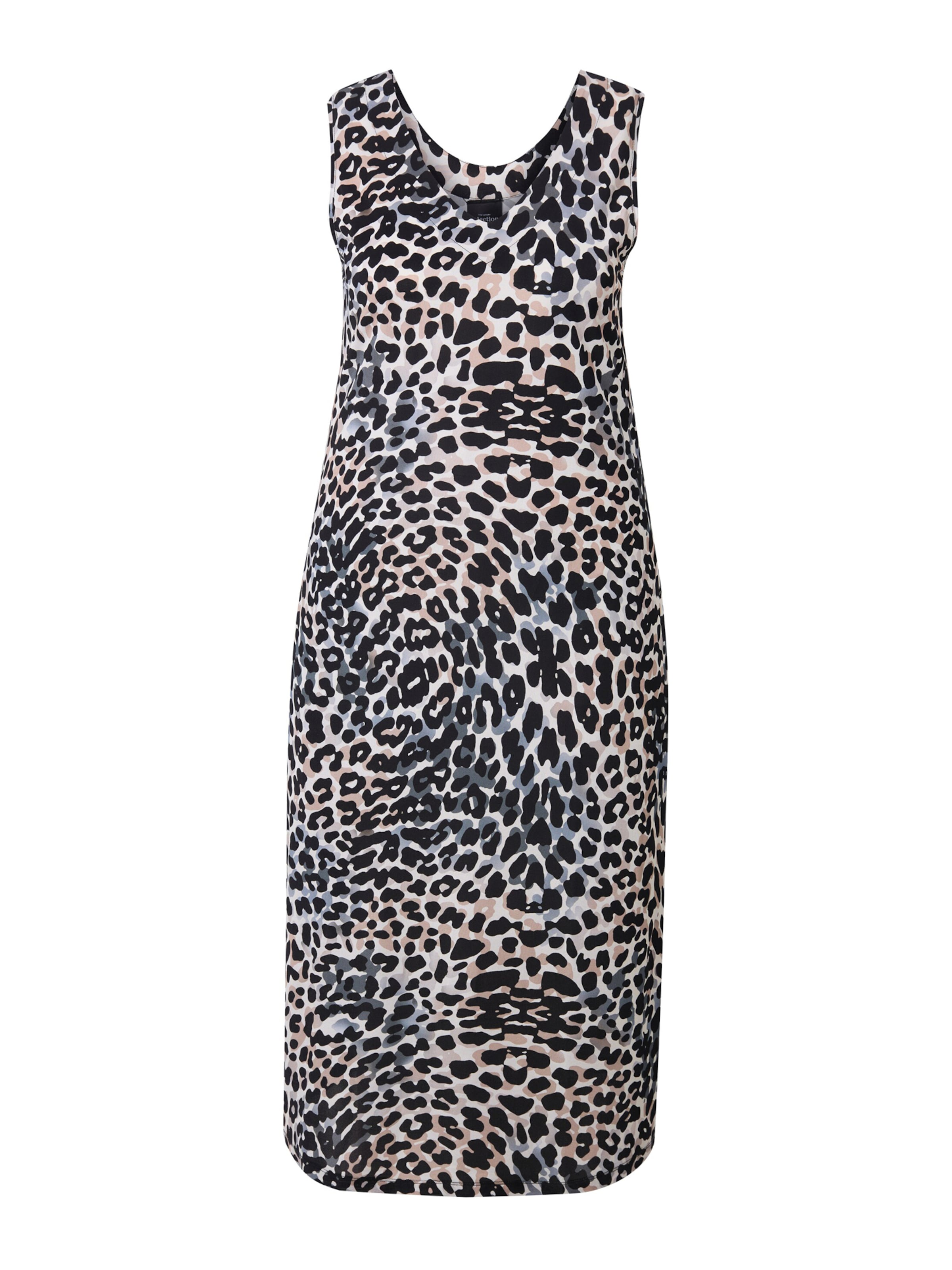 Ulla Popken Καλοκαιρινό φόρεμα σε μαύρο: μπροστά