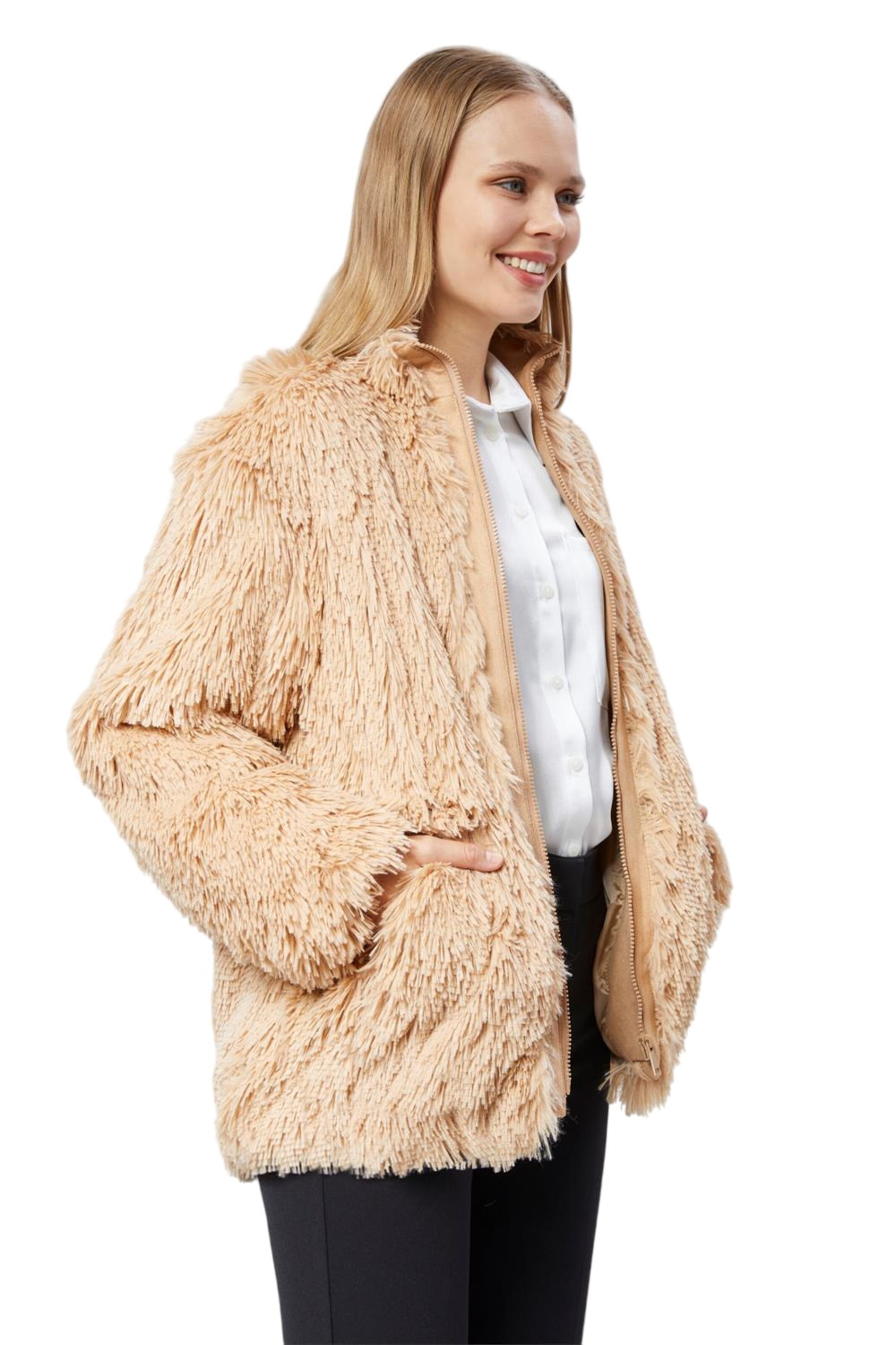 HOME STORE Winter jacket in Beige
