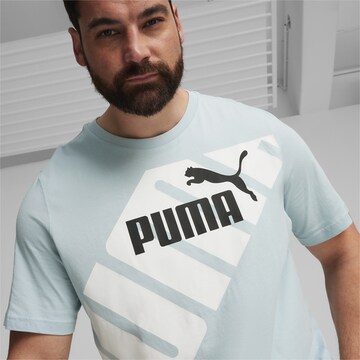 PUMA T-Shirt 'Power' in Blau