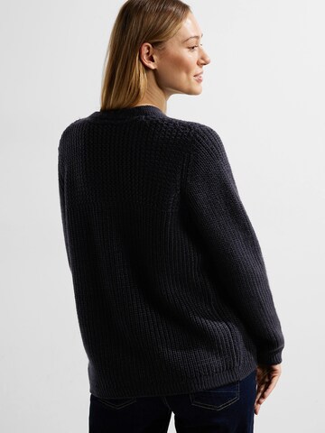 CECIL Knit cardigan in Blue