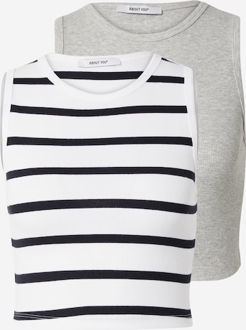 ABOUT YOU Toppi 'Dita' värissä musta: etupuoli