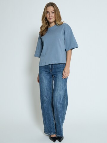 Peppercorn T-Shirt 'Fiola' (GOTS) in Blau