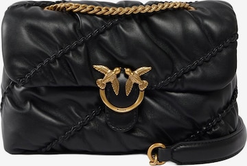 Borsa a spalla 'PINKO LOVE PUFF CRINCKLE MINI SHEEP NAPPA BORSA' di PINKO in nero: frontale
