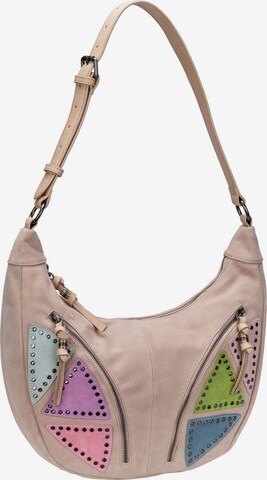 FREDsBRUDER Schultertasche 'Wild Ones' in Beige: predná strana