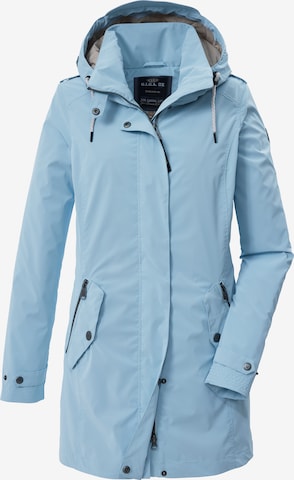 G.I.G.A. DX by killtec Between-Seasons Parka in Blue: front