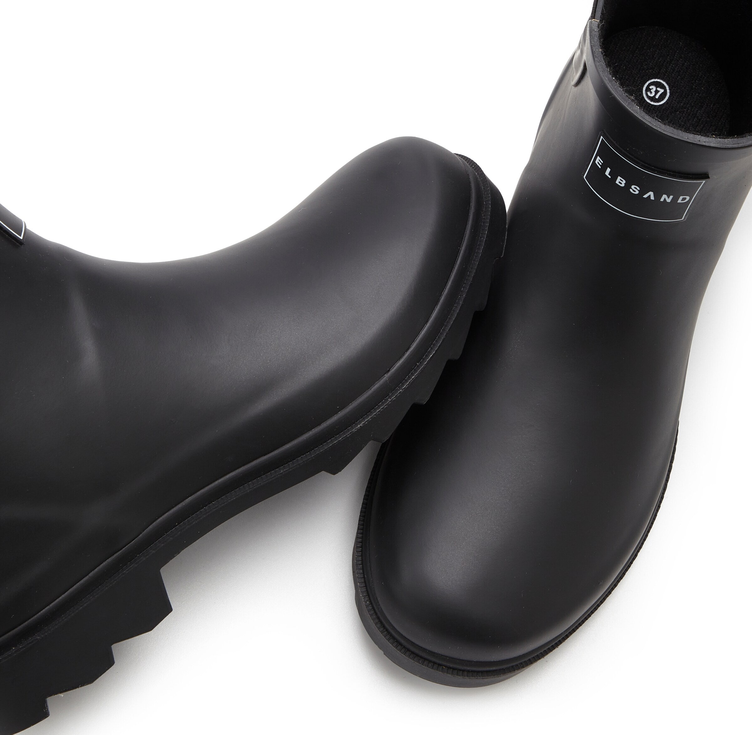 Stivale di gomma di Elbsand in nero