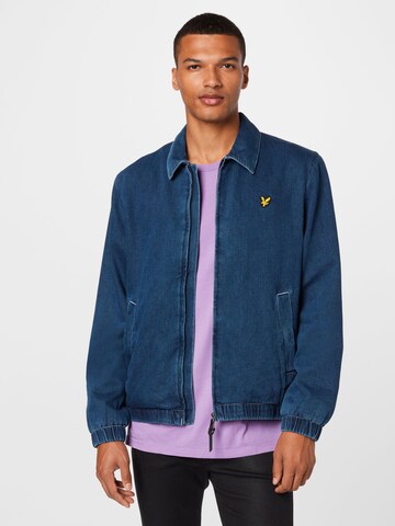 Lyle & Scott Tussenjas in Blauw: voorkant