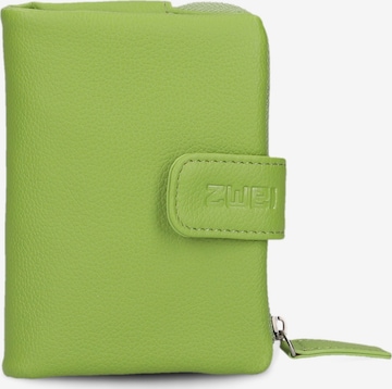 ZWEI Portemonnaie 'MADEMOISELLE.M MW5' in Grün: Vorderseite