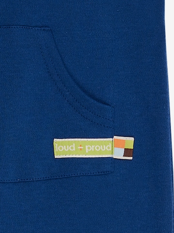 loud + proud Zúžený Laclové kalhoty – modrá