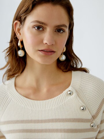 OUI Pullover in Beige