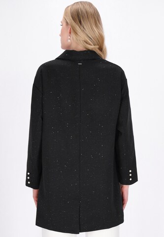 DreiMaster Klassik - Abrigo de entretiempo 'Festive' en negro