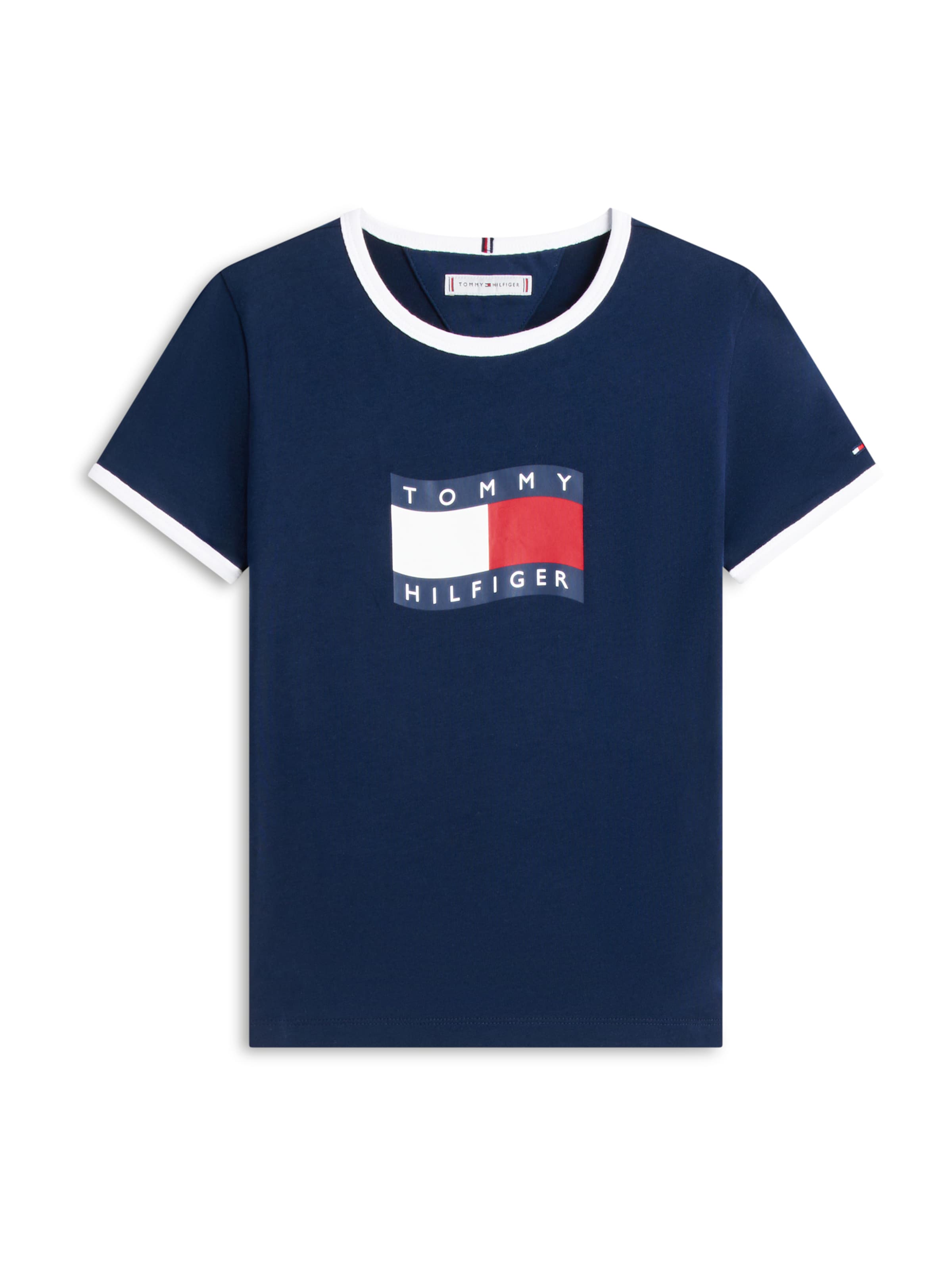 Tricou de la TOMMY HILFIGER pe albastru: față