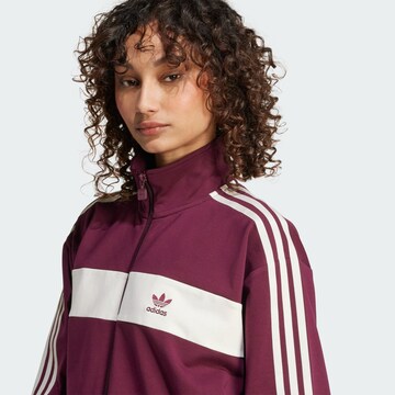 ADIDAS ORIGINALS Sweatvest 'Colorblock Track ' in Rood