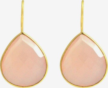 Gemshine Earrings in Gold: front