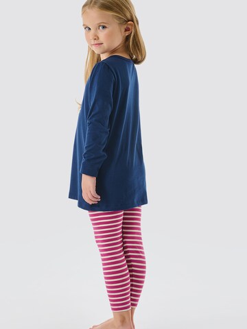 SCHIESSER Pajamas ' Cat Zoe ' in Blue