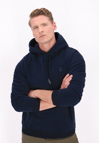 DreiMaster Vintage - Sudadera en azul: frente