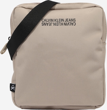 Calvin Klein JeansTorba preko ramena - siva boja: prednji dio