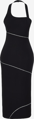 TrendyolVečernja haljina - crna boja: prednji dio