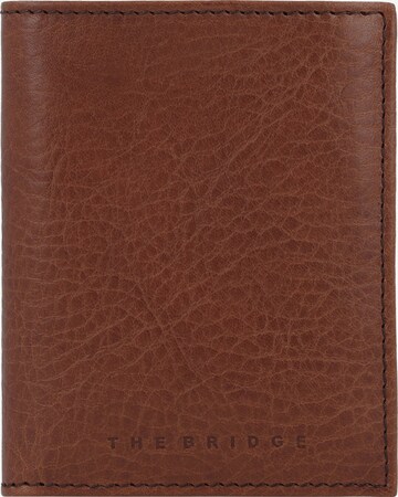 The Bridge Wallet 'Ettore' in Brown: front