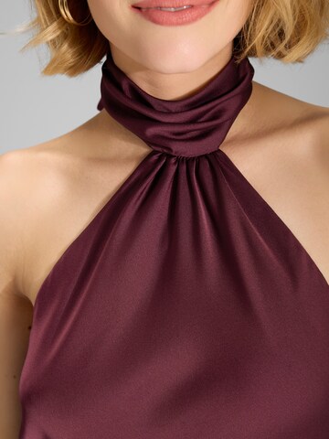 raudona SWING Vakarinė suknelė