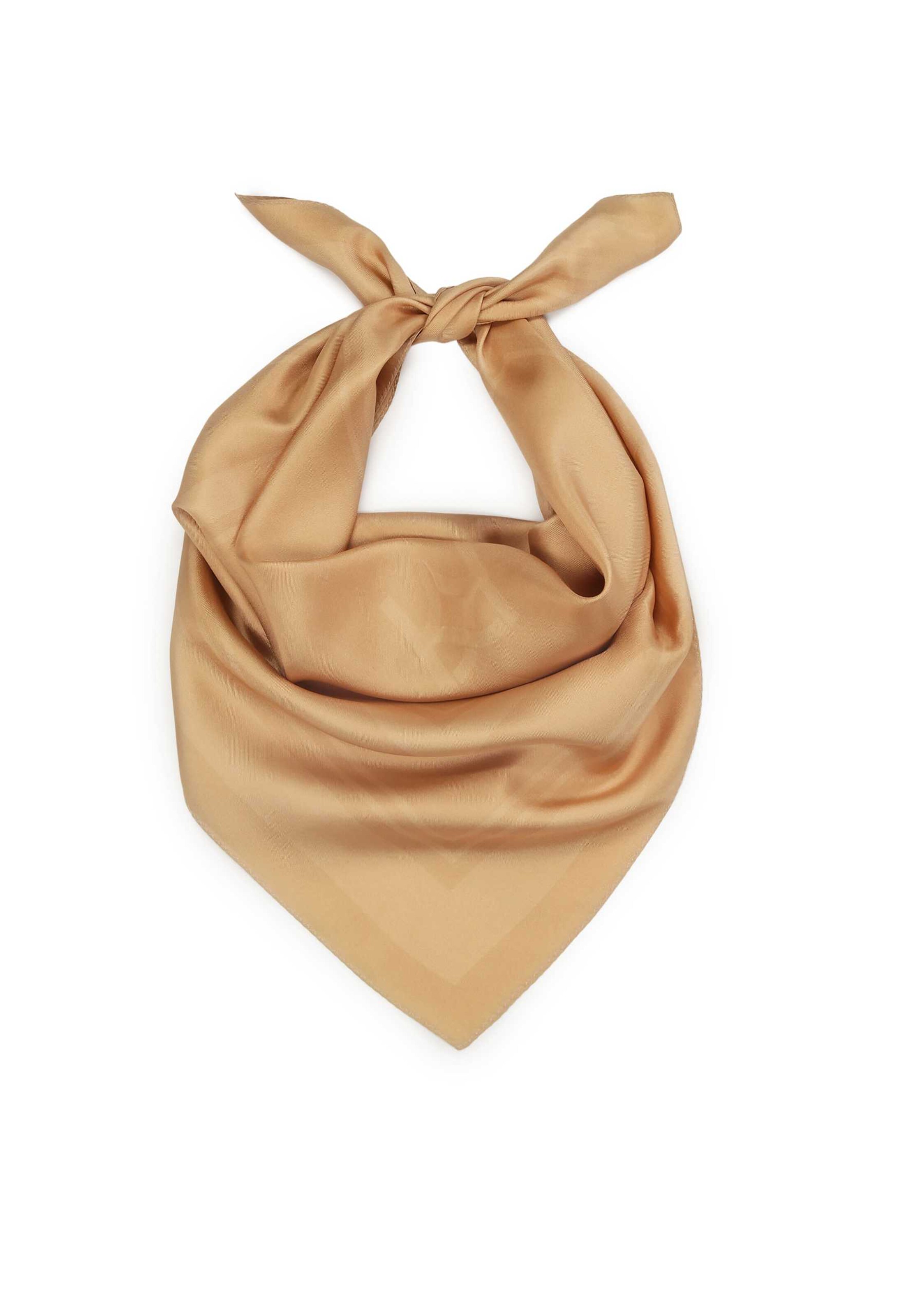 Kazar Sjaal in Beige: voorkant