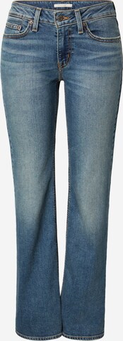 LEVI'S ® Jeans 'Superlow Boot' in Blauw: voorkant