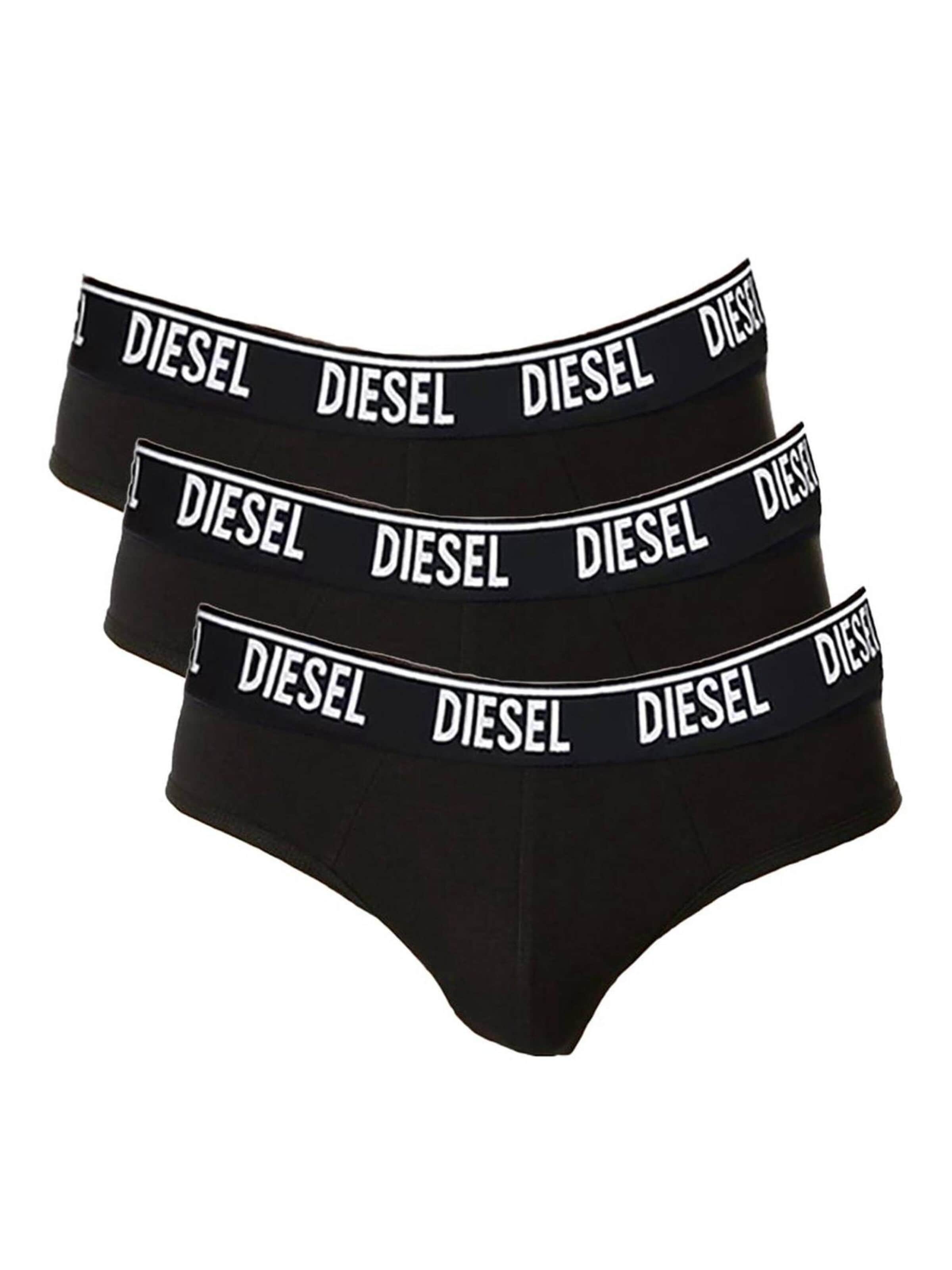 DIESEL - Braga 'ANDRE E4101' en negro: frente