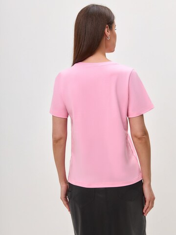 CAT by Maniita Lacitta Shirt 'ROCKER CAT' in Roze