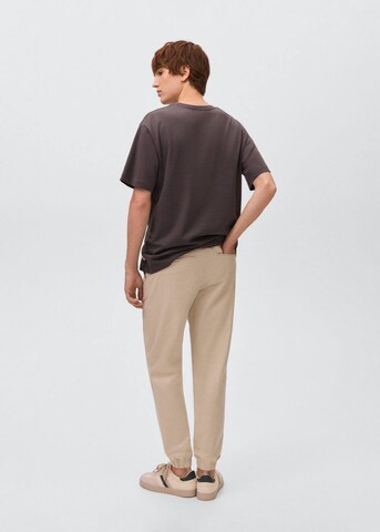 MANGO TEEN Regular Pants in Beige