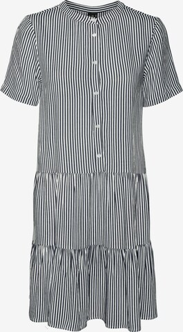 Abito camicia 'Bumpy' di VERO MODA in bianco: frontale