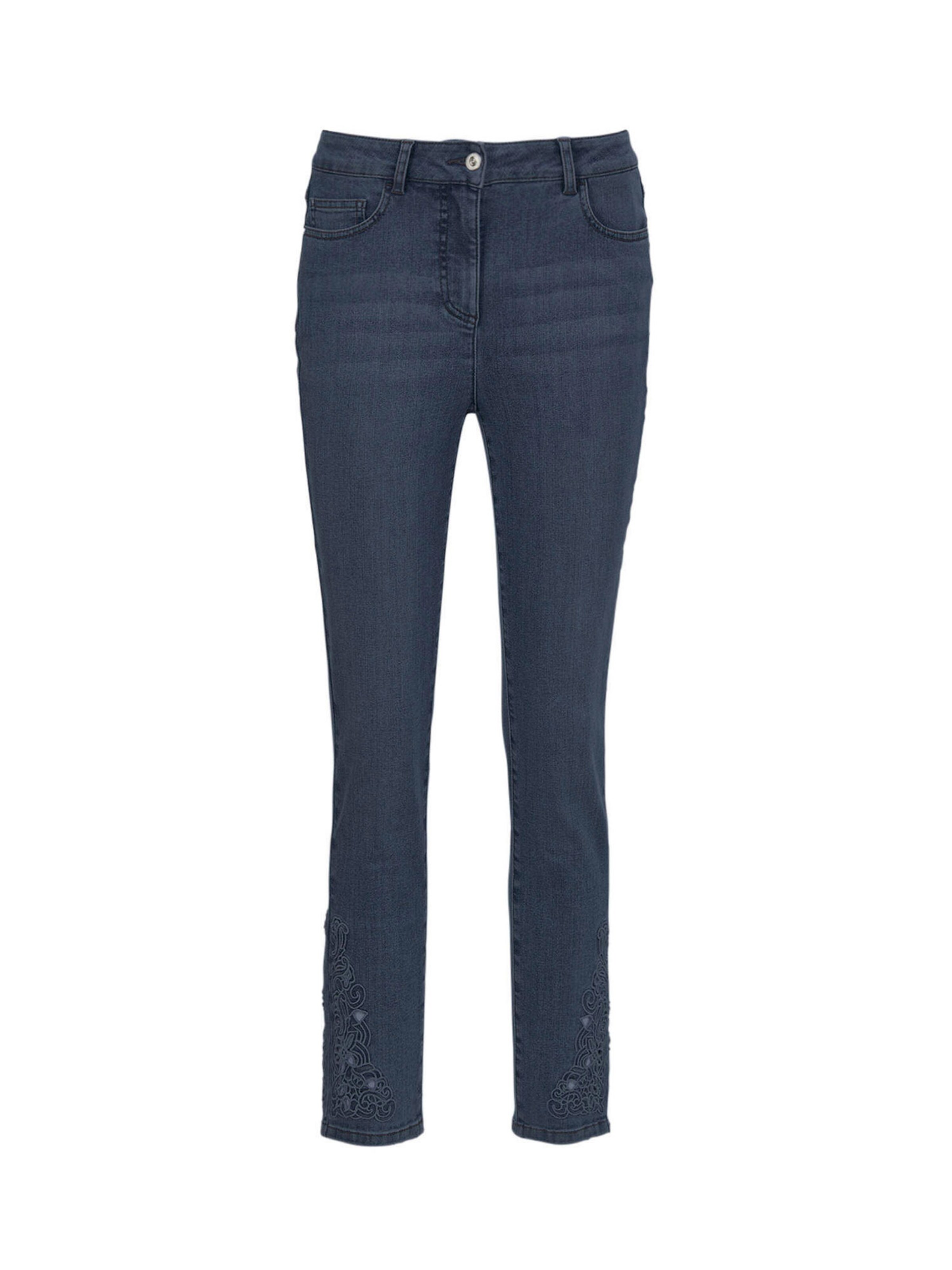 Goldner Regular Jeans in Blau: Vorderseite