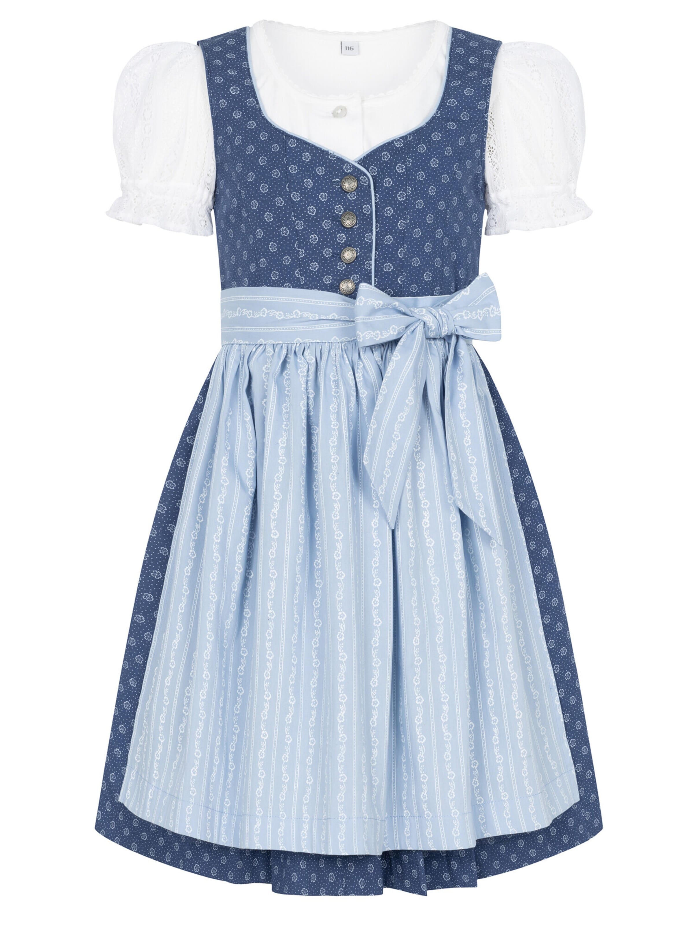 Trachtenhof Nübler Dress in 92 in Blue, Item view