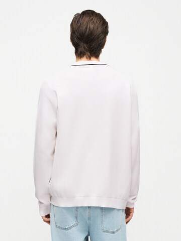 BOSS Cardigan 'Member' i hvid